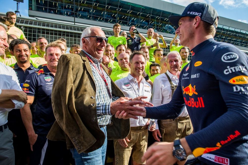 Max Verstappen, Red Bull Racing, Dietrich Mateschitz, CEO And Founder Of Red Bull