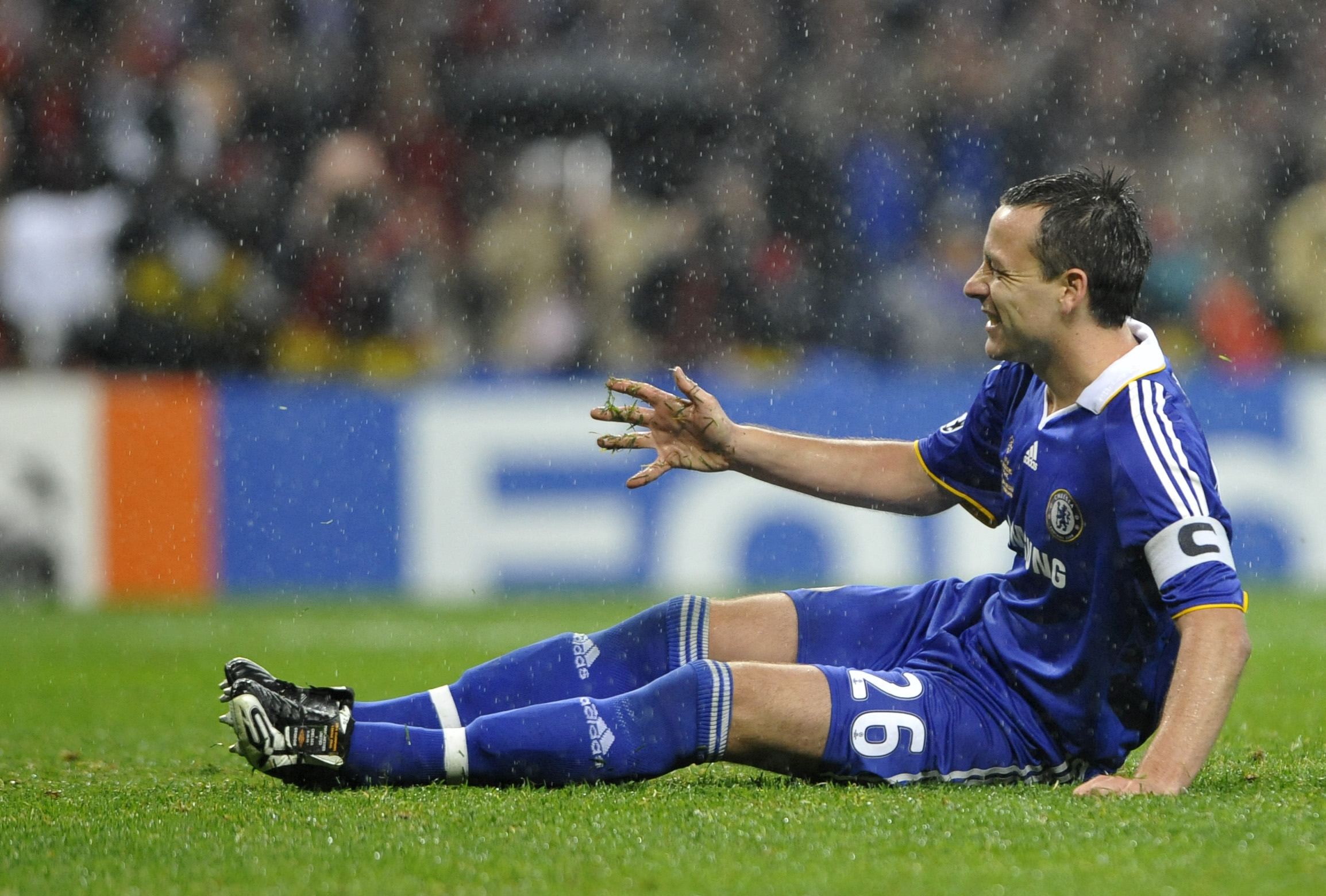 John Terry's famous penalty miss in the 2008 UEFA Champions League final denied Chelsea a chance to win the game