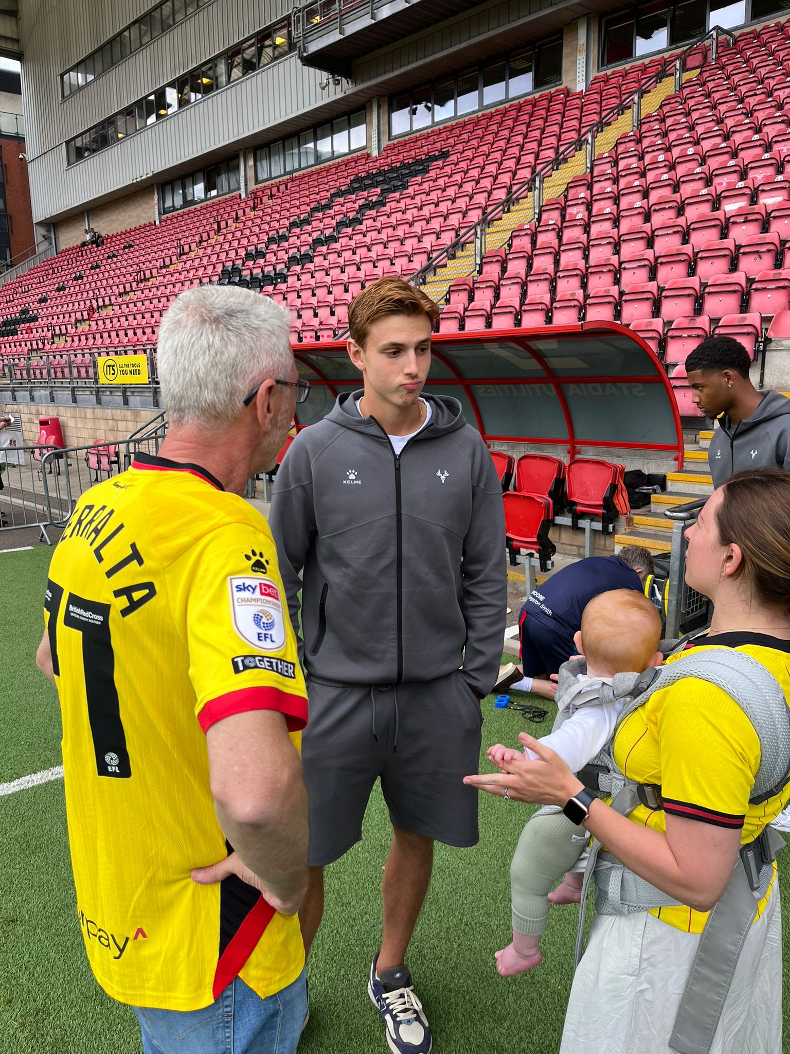 Writer Sam Dalling takes his newborn baby and wife to a pre-season friendly: Leyton Orient vs Watford