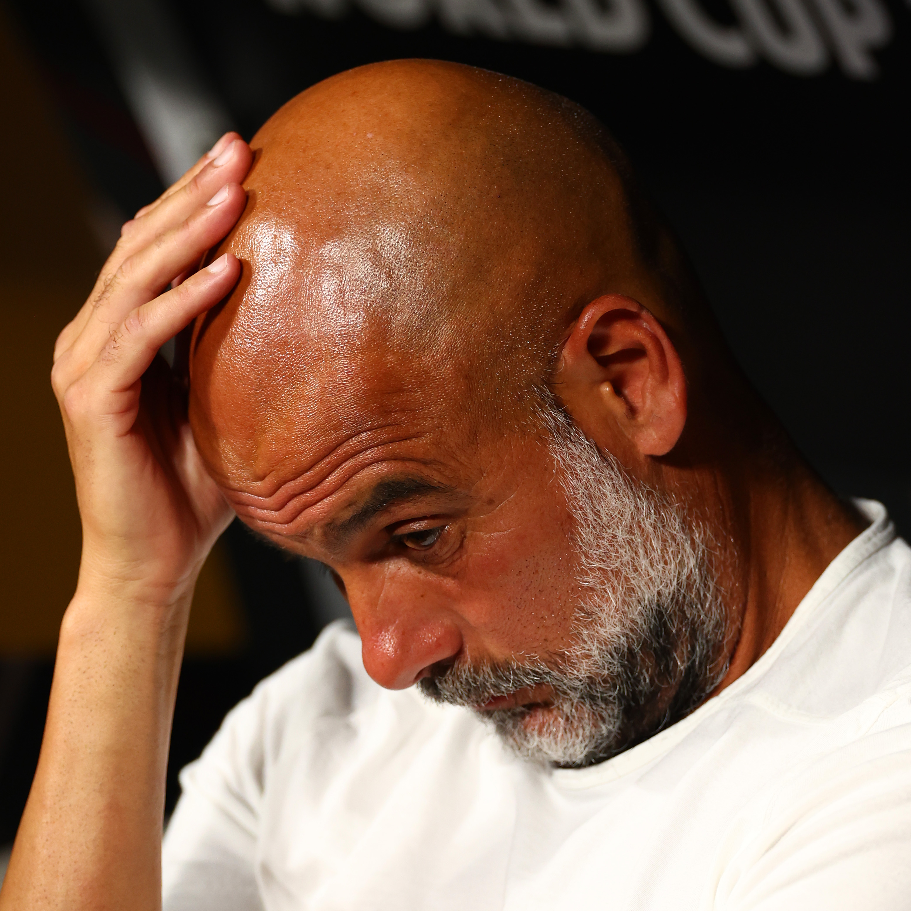 Pep Guardiola at the FIFA Club World Cup