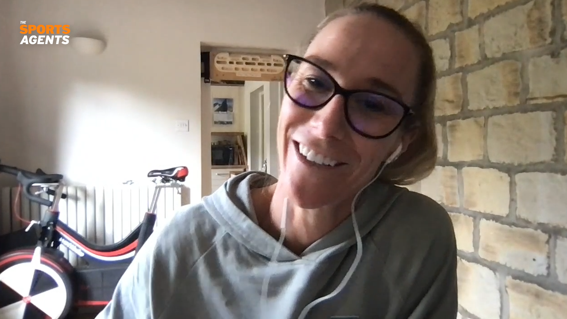 Former England goalkeeper Karen Bardsley appearing on The Sports Agents podcast