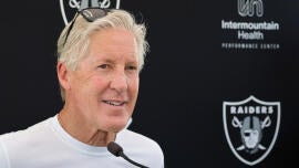 Pete Carroll sets high expectations for debut season with Las Vegas Raiders: 'We're gonna win a ton'