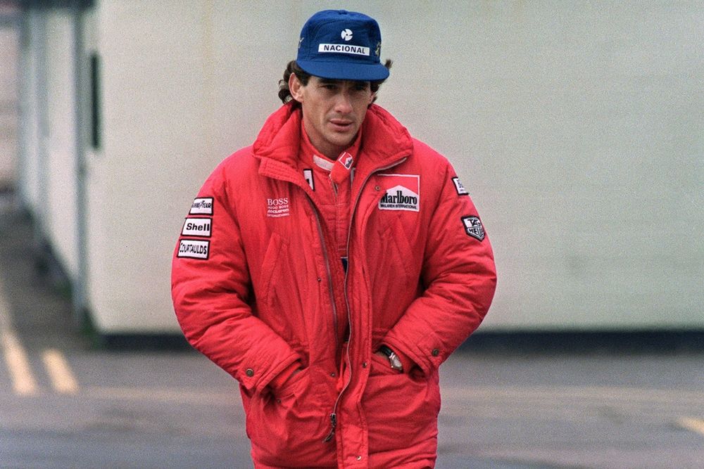 Senna's winter test at Silverstone with McLaren appeared to be make or break for his decision on his future