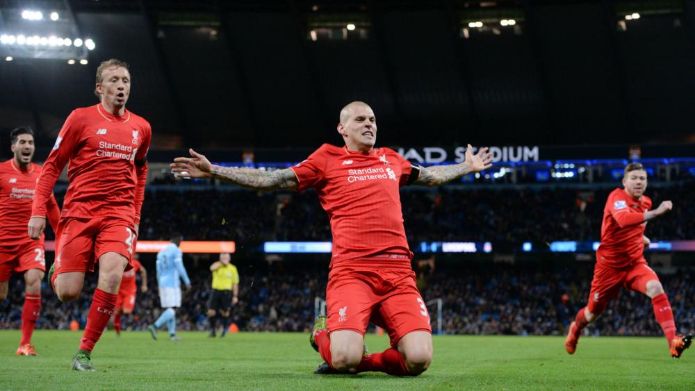 Martin Skrtel in action for Liverpool