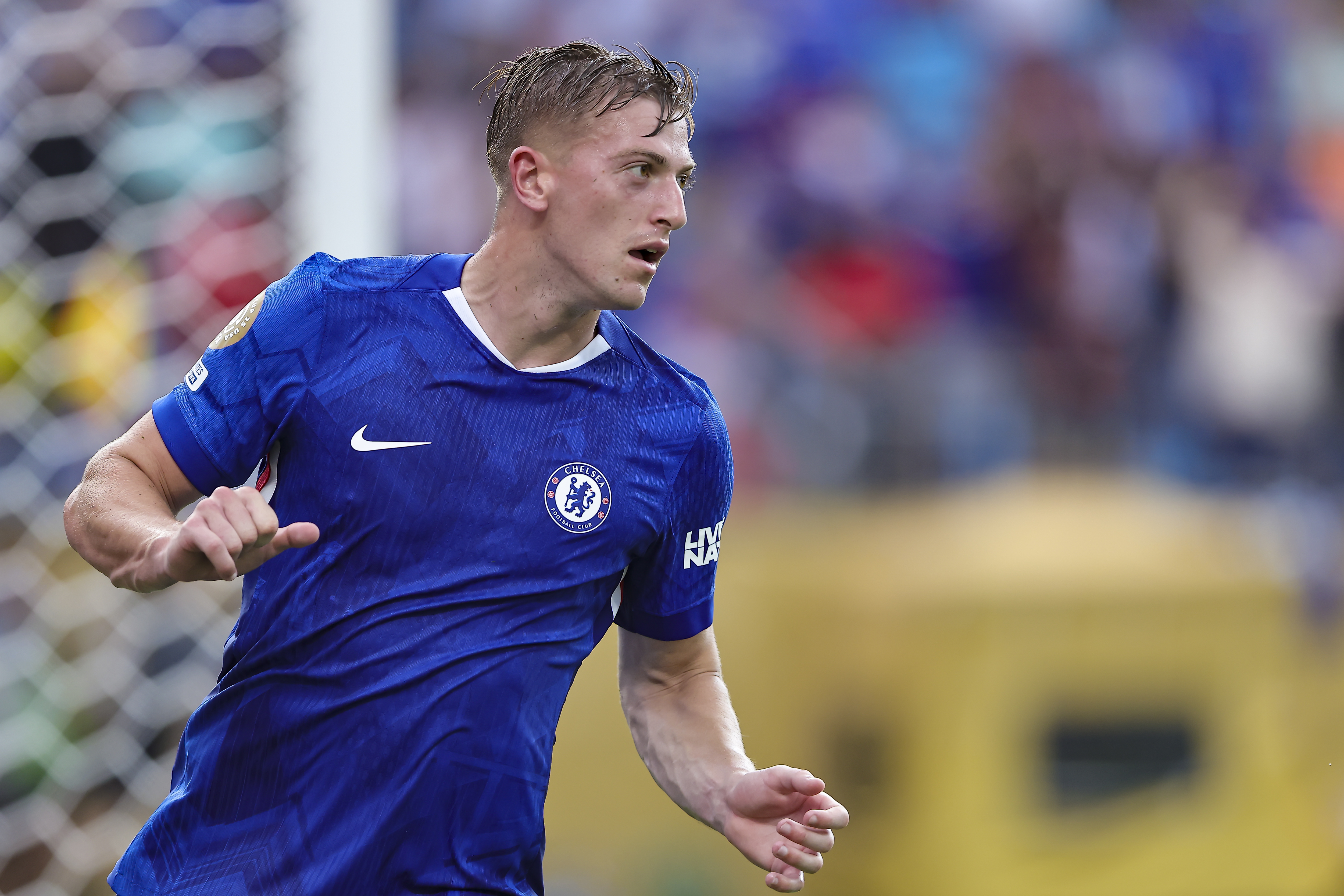 Chelsea striker Liam Delap joined from Ipswich Town this summer