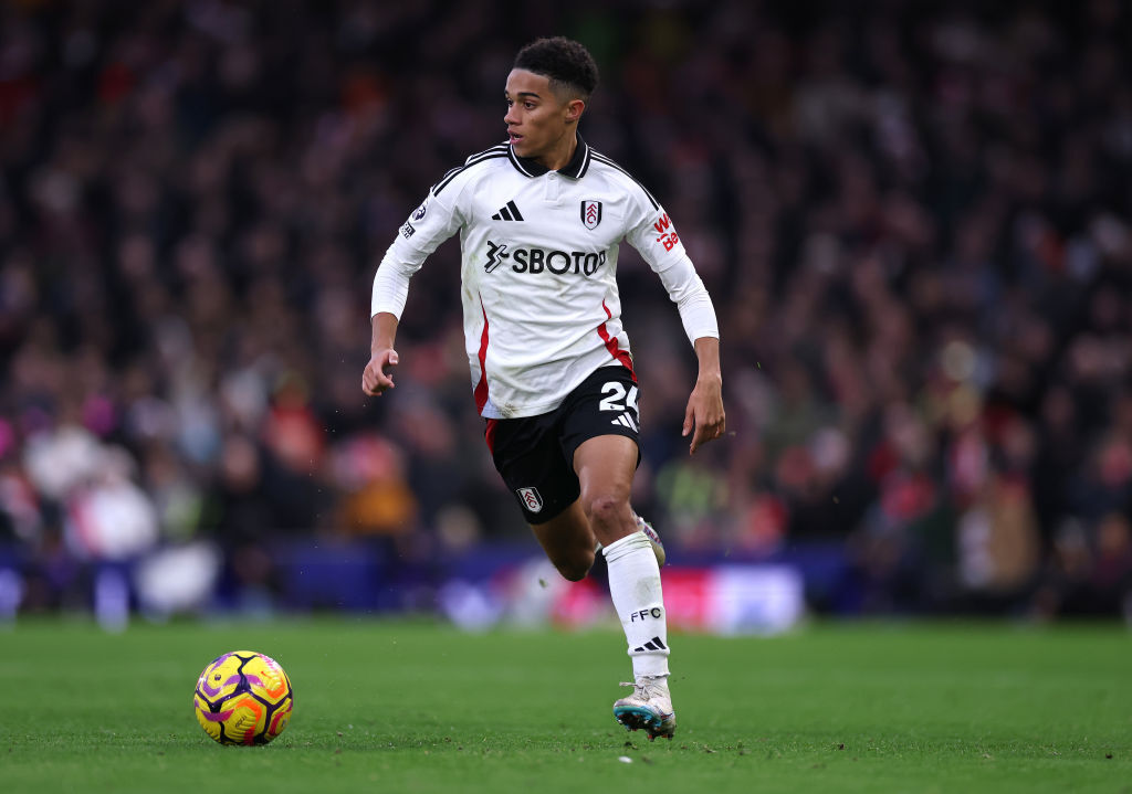 Josh King playing for Fulham in the 2024/25 season