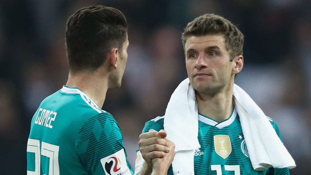 Thomas Muller and Mario Gomez