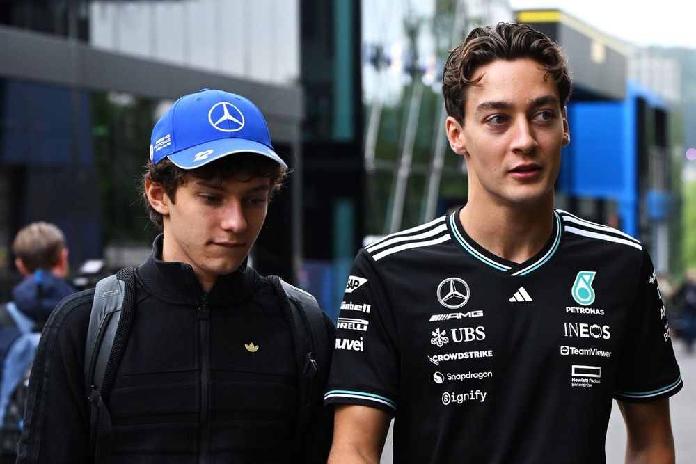 George Russell, Mercedes, Andrea Kimi Antonelli, Mercedes