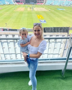 Quinton de Kock's wife Sasha Hurly
