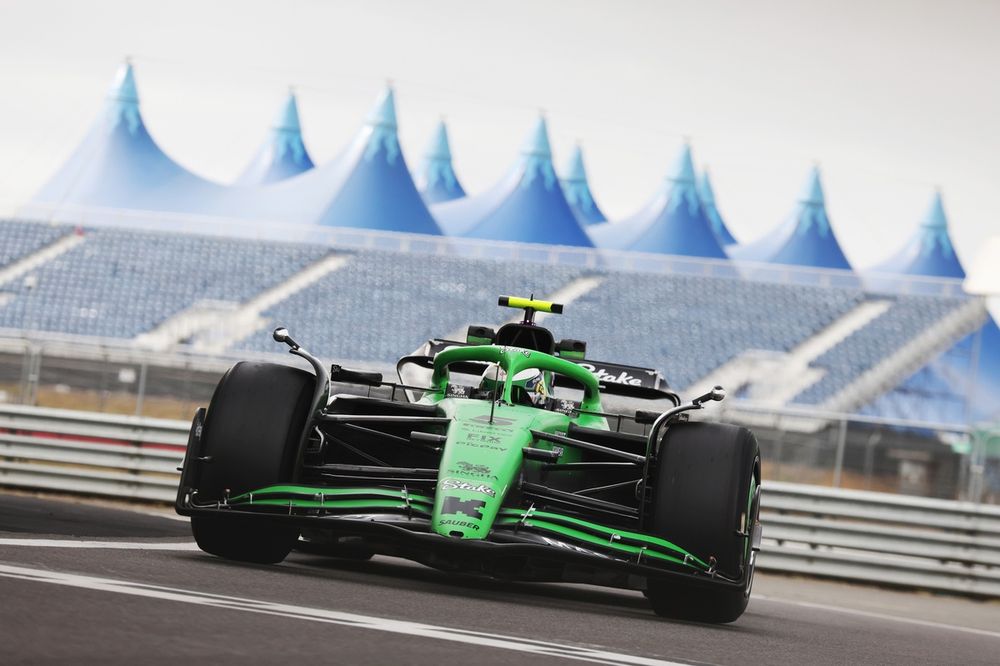 Gabriel Bortoleto, Sauber, Pirelli test Silverstone
