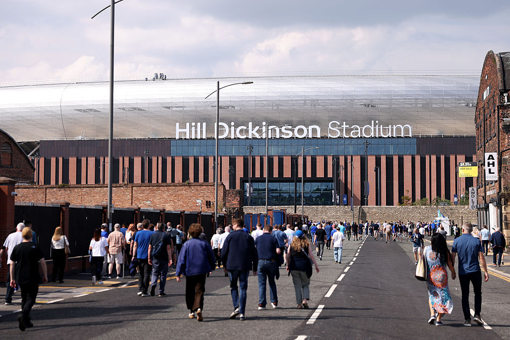 Hill Dickinson Stadium, Everton vs Brighton Sunday 24 August 2025