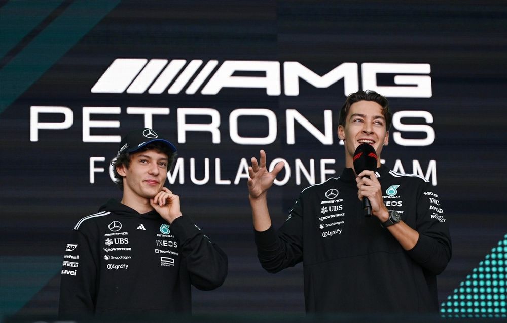 George Russell, Mercedes, Andrea Kimi Antonelli, Mercedes