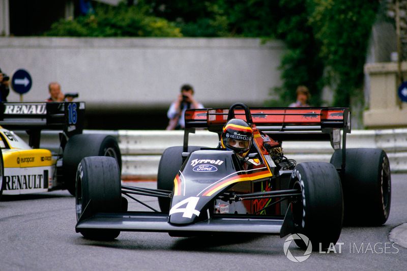 Brundle reckons Bellof was the less wild one when they were Tyrrell team-mates