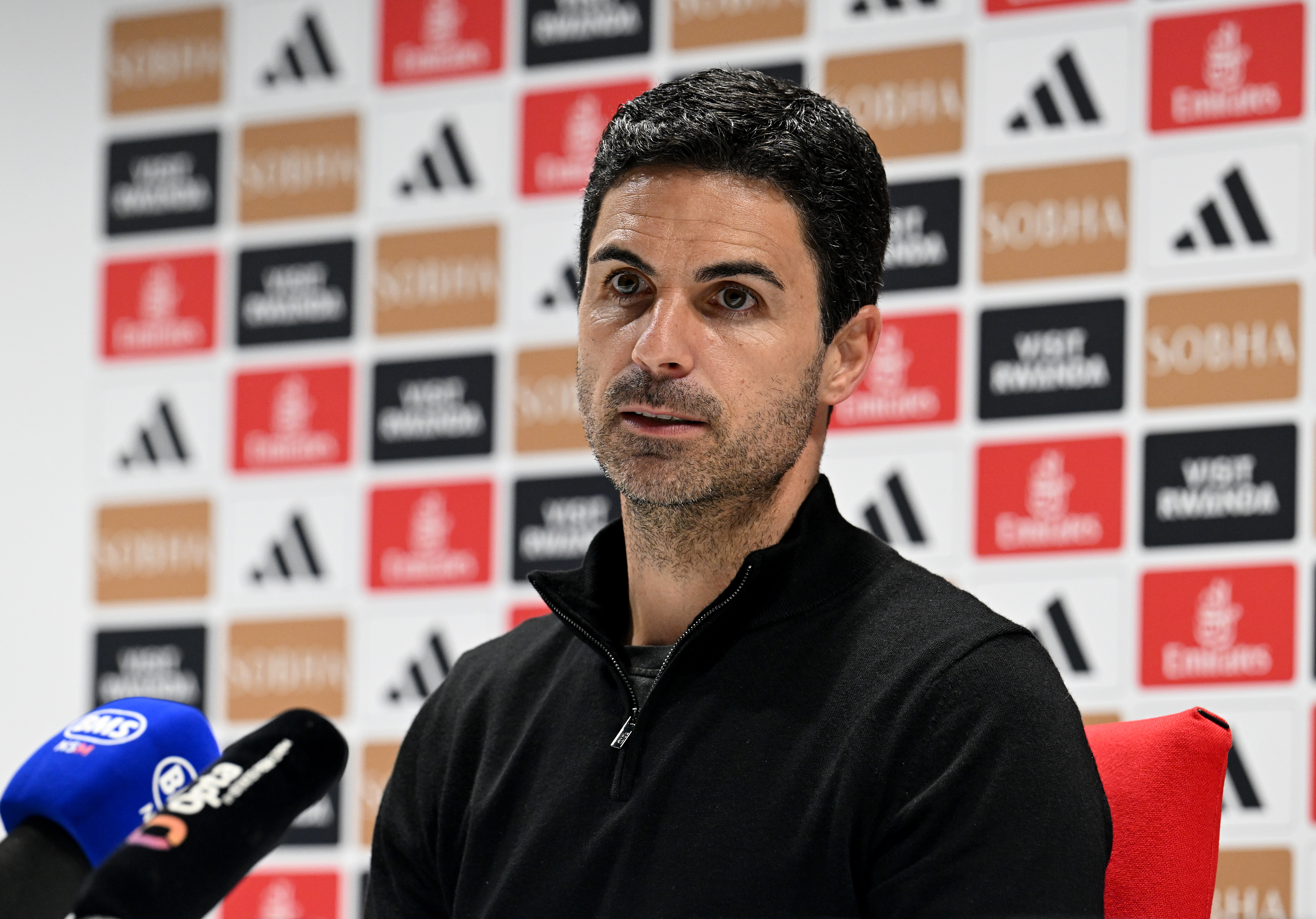 Arsenal manager Mikel Arteta looks to have missed out on this occasion