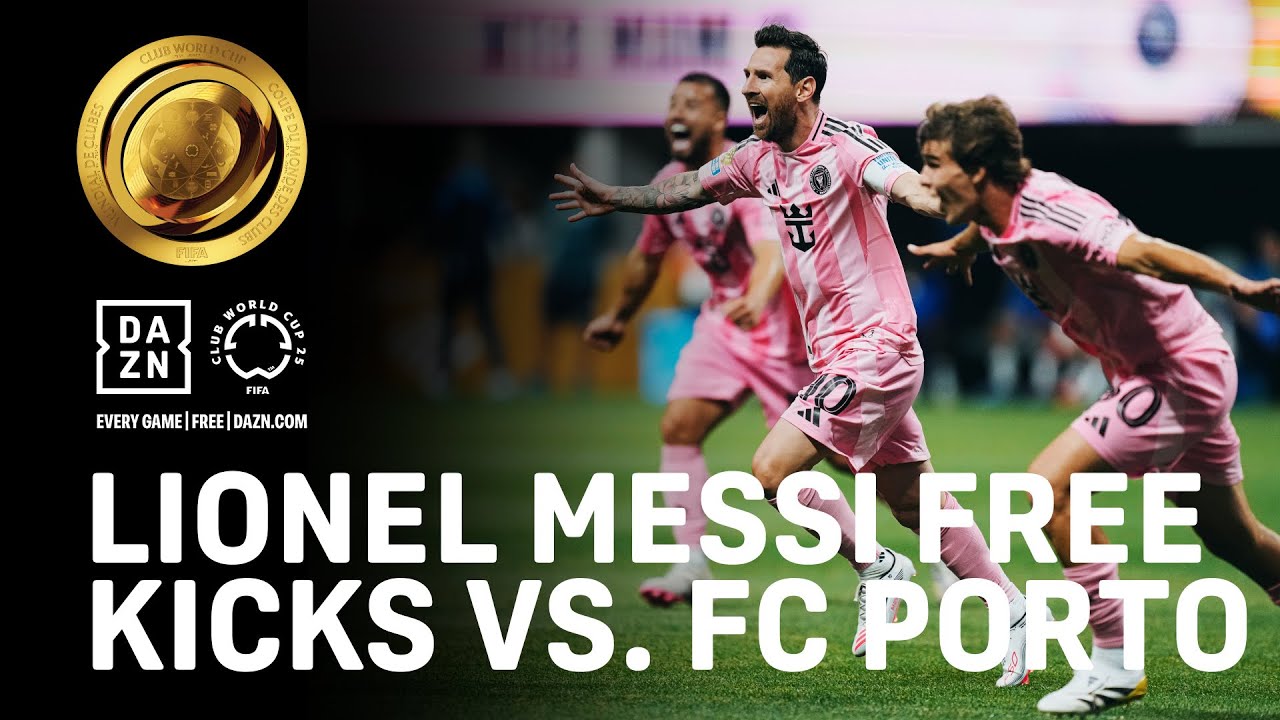Lionel Messi Scores A WORLDIE On A Free Kick! | FIFA Club World Cup Highlights - YouTube