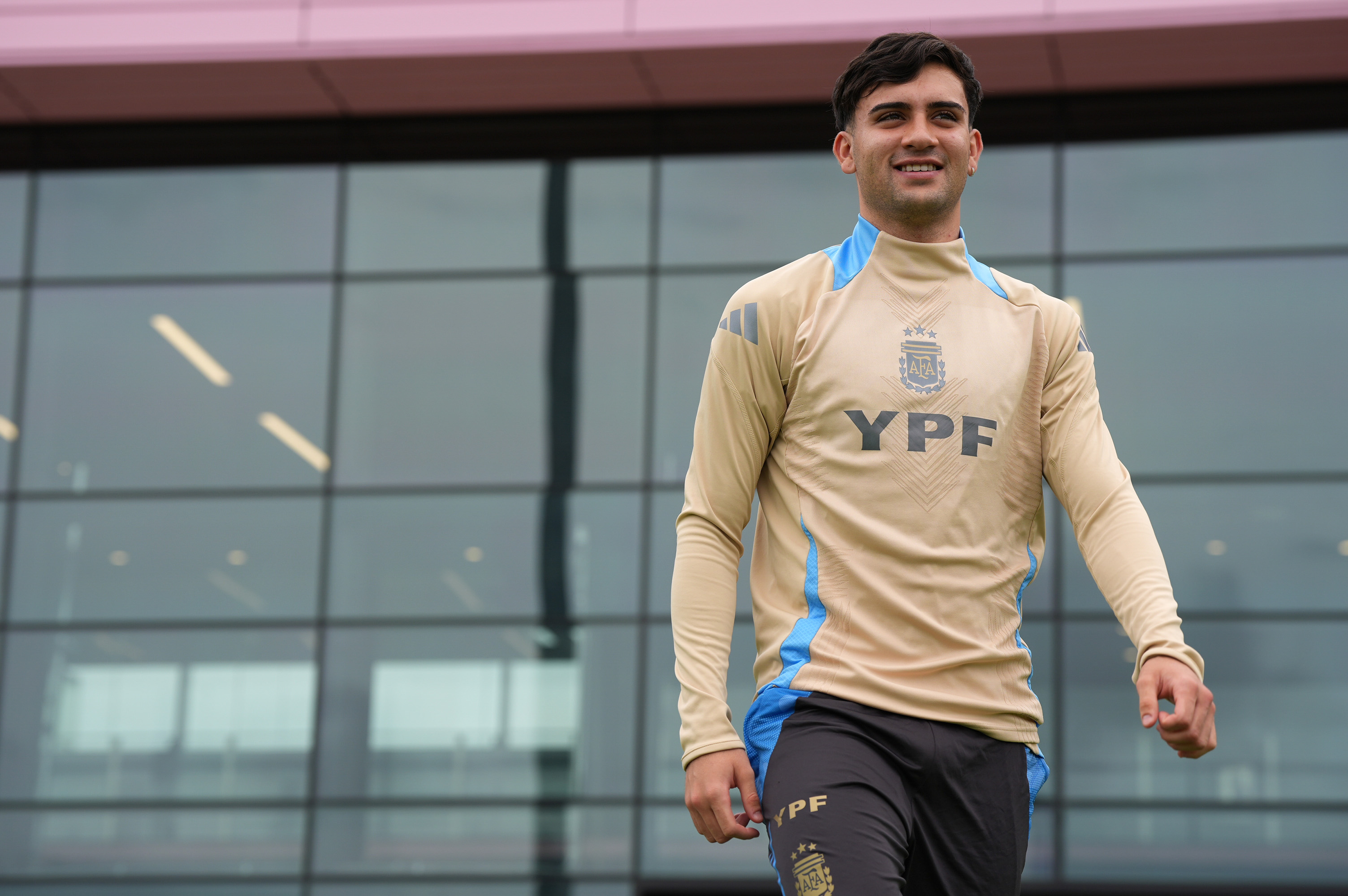 Facundo Buonanotte already has two senior Argentina caps to his name