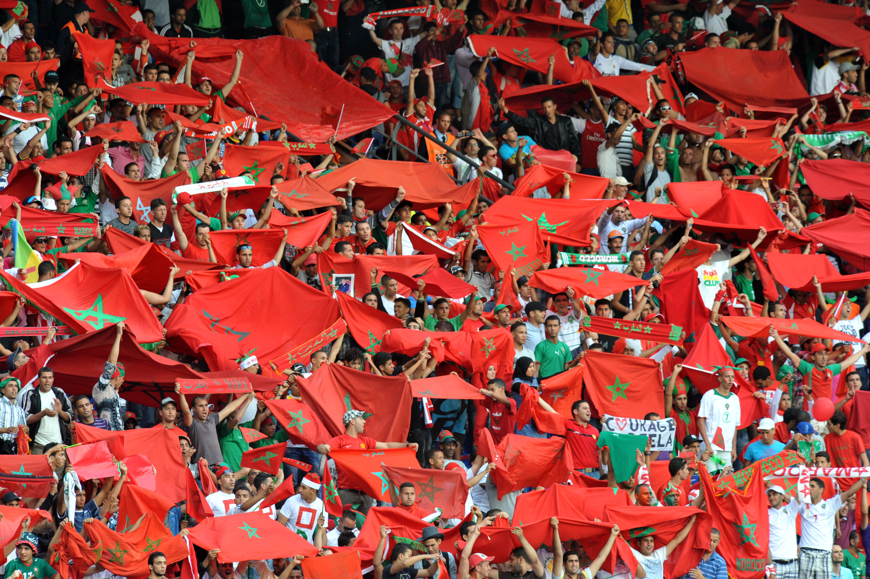 Morocco fans