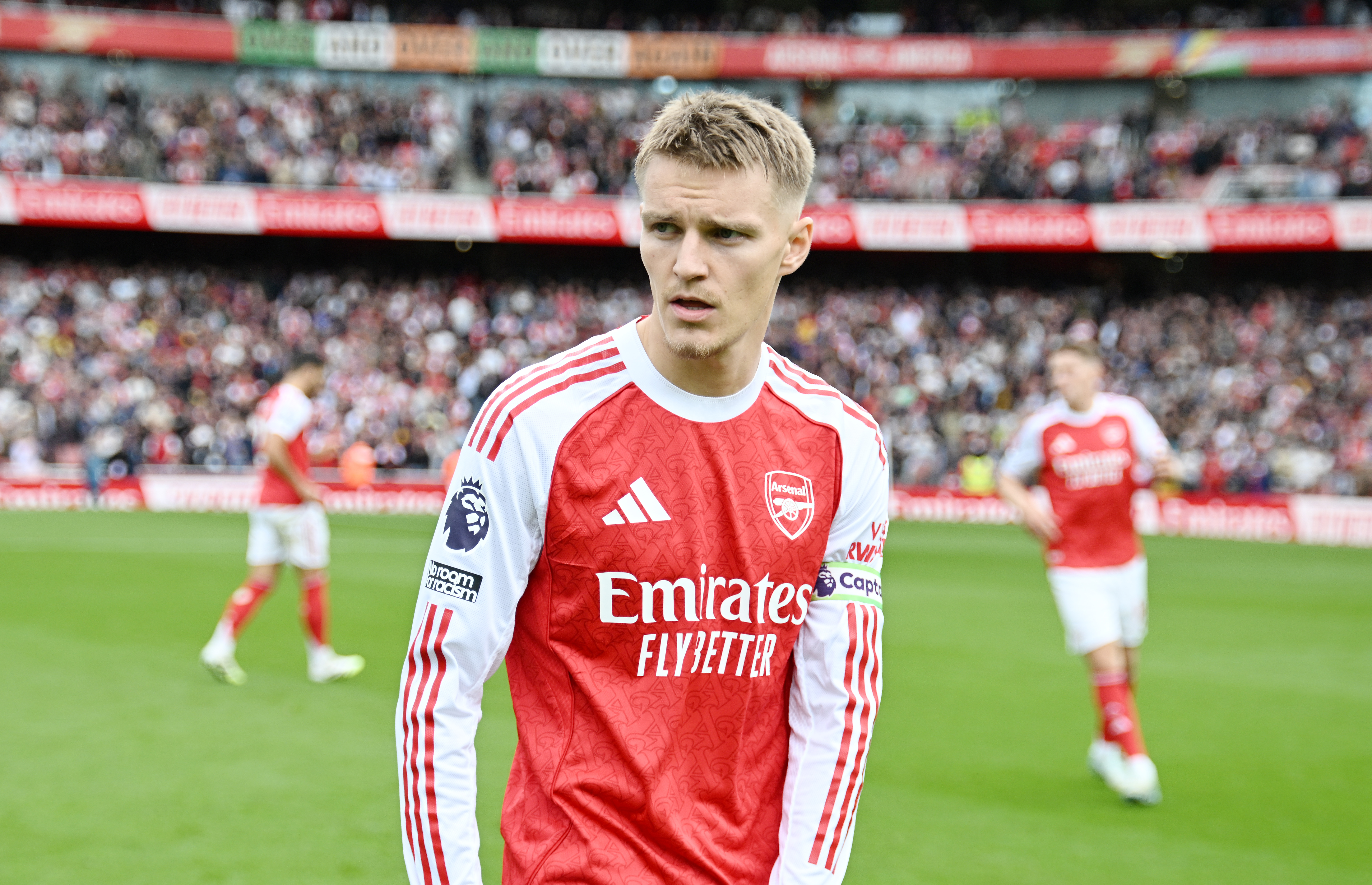 Martin Odegaard is the Arsenal skipper