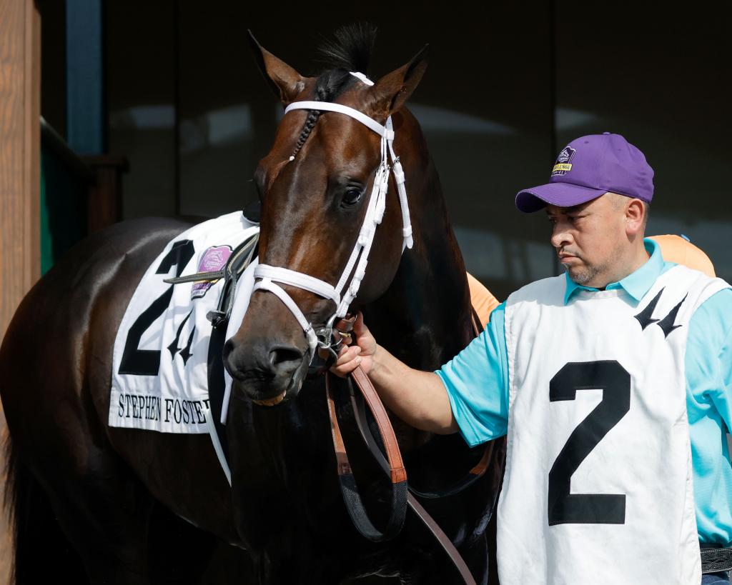 Stephen Foster Stakes winner Mindframe (Coady Media)