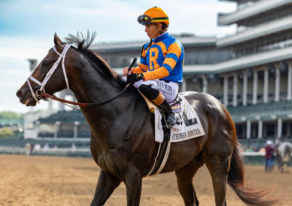 Stephen Foster Stakes winner Mindframe (Eclipse Sportswire)