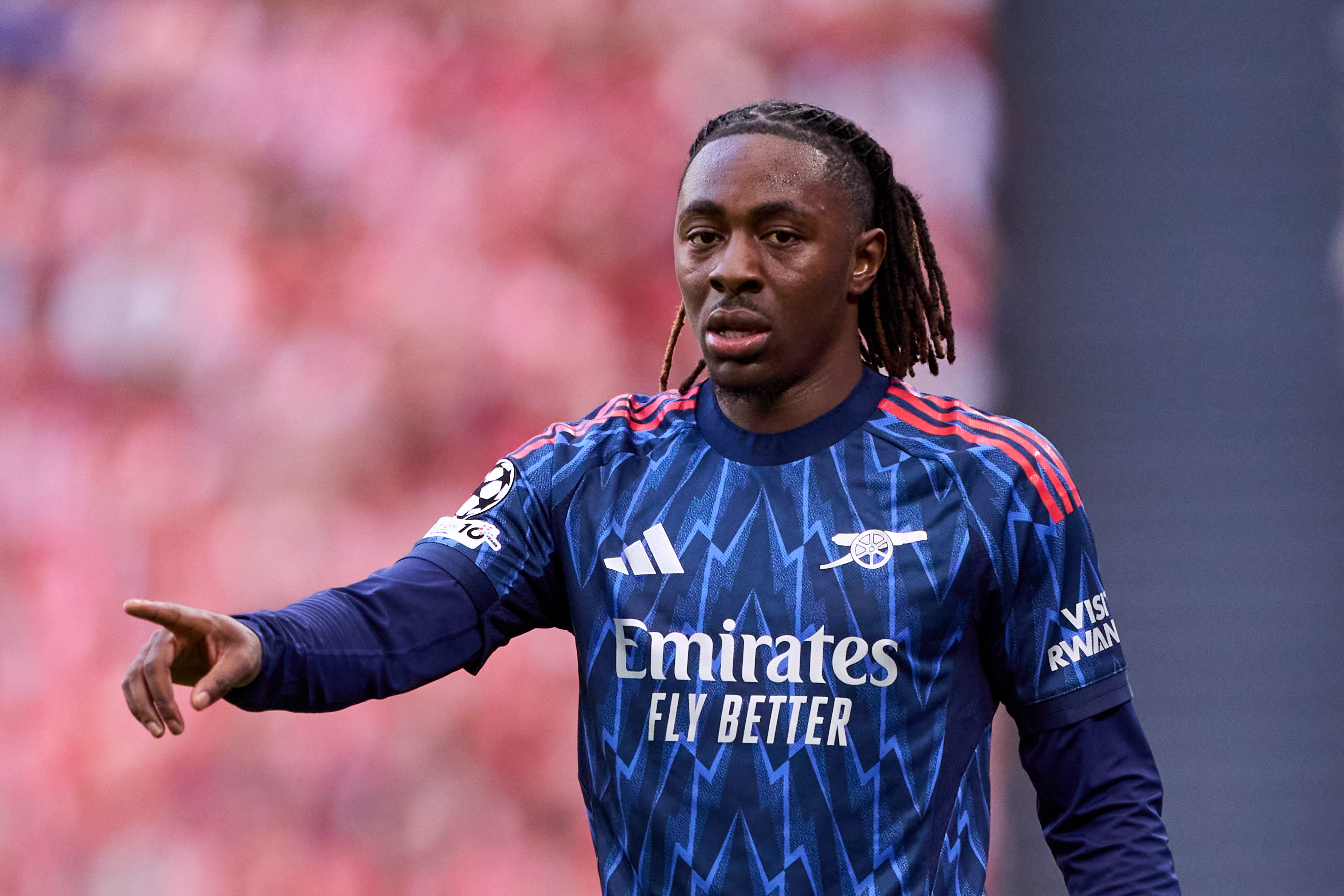 Arsenal star Eberechi Eze in action