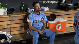 Phillies' Orion Kerkering comments after season-ending error vs. Dodgers: 'Genuinely awful right now'