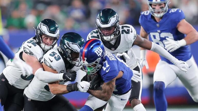 NFL: Philadelphia Eagles at New York Giants