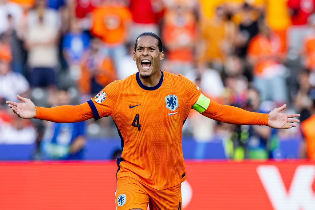 Virgil van Dijk's place in the Netherlands squad could be at risk
