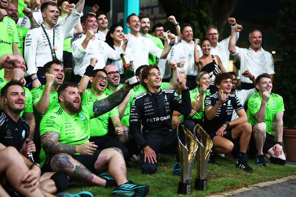 George Russell, Mercedes, Andrea Kimi Antonelli, Mercedes