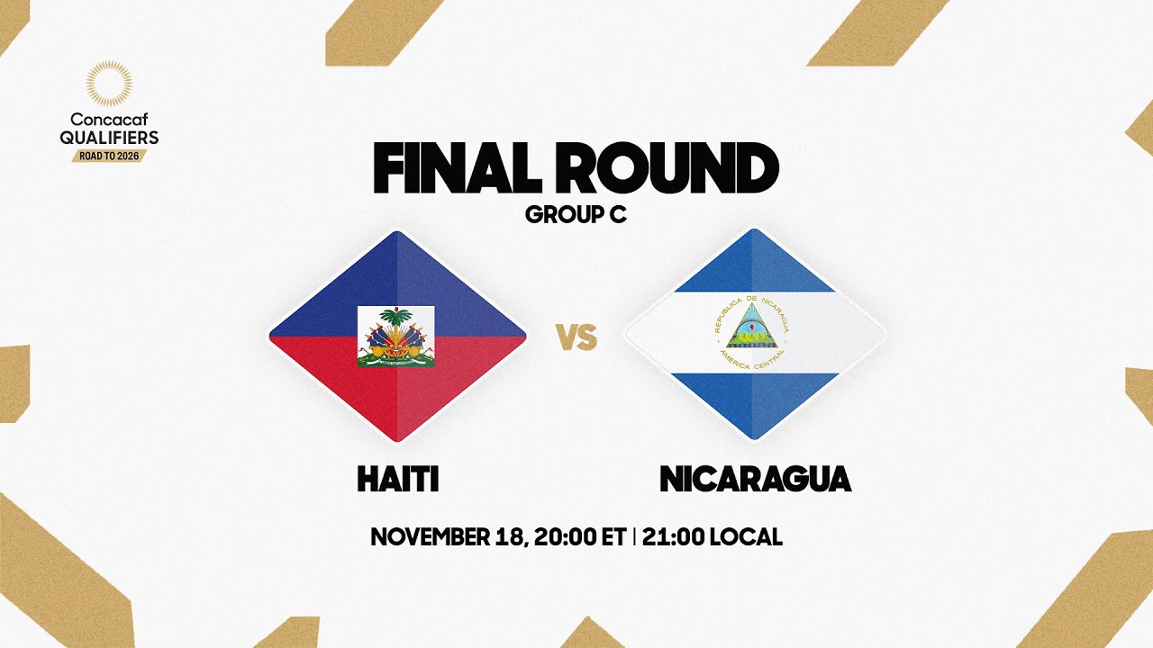Haiti vs Nicaragua | 2024/25 Concacaf Qualifiers - YouTube