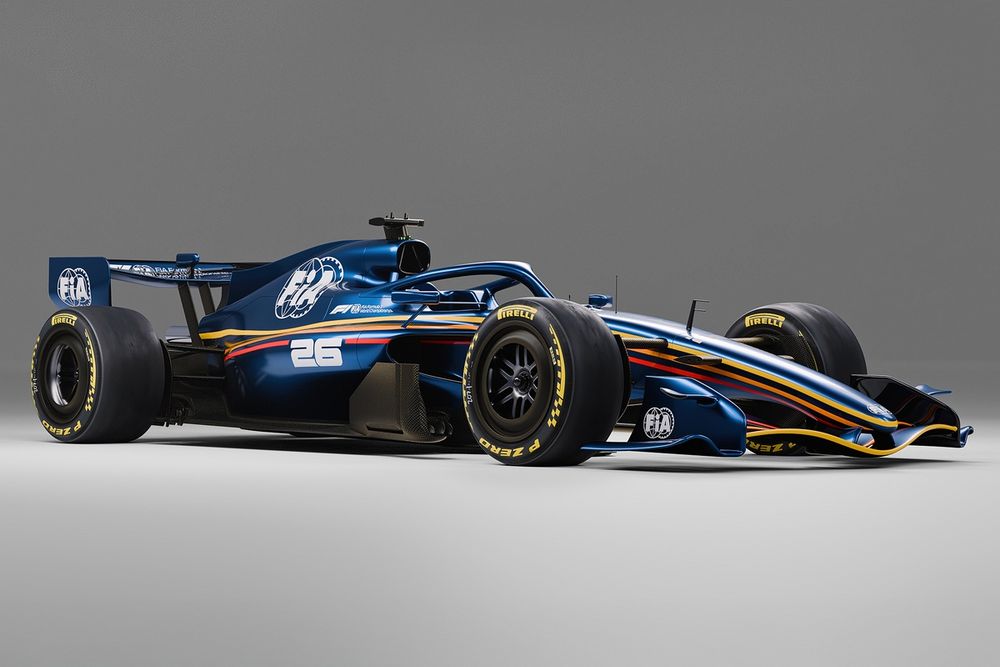 2026 FIA F1 car render
