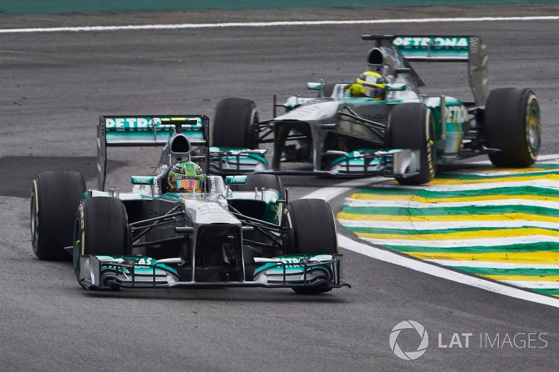 Mercedes was “more cheerful than today” at the close of the 2013 season