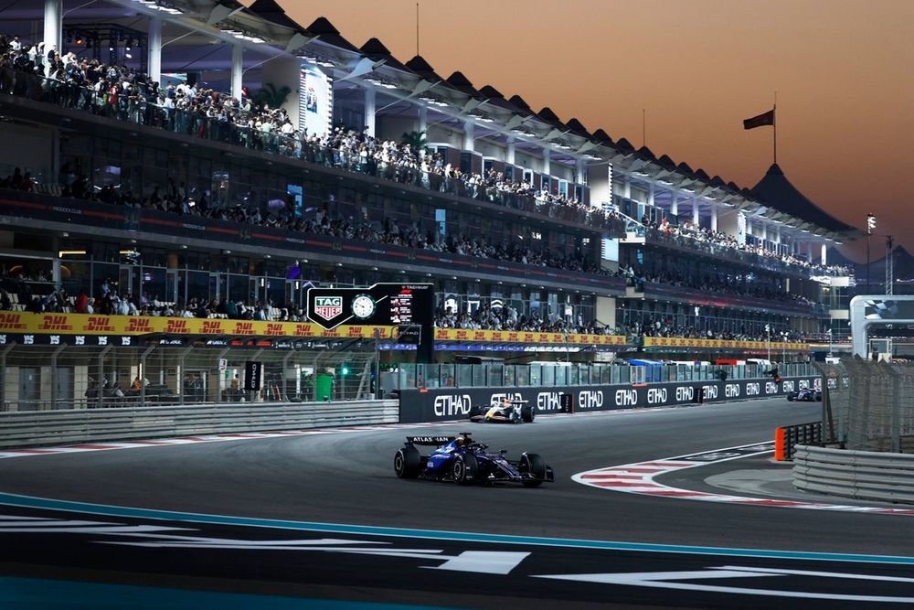 Alexander Albon, driving for Williams