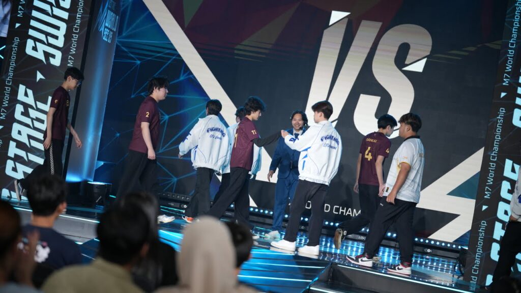 A still from Team Zone vs CFU Gaming