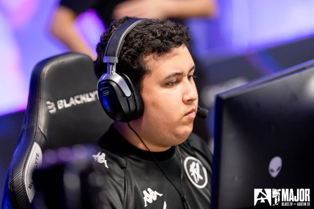 Image of Counter-Strike player Piriajr competing at BLAST Austin Major