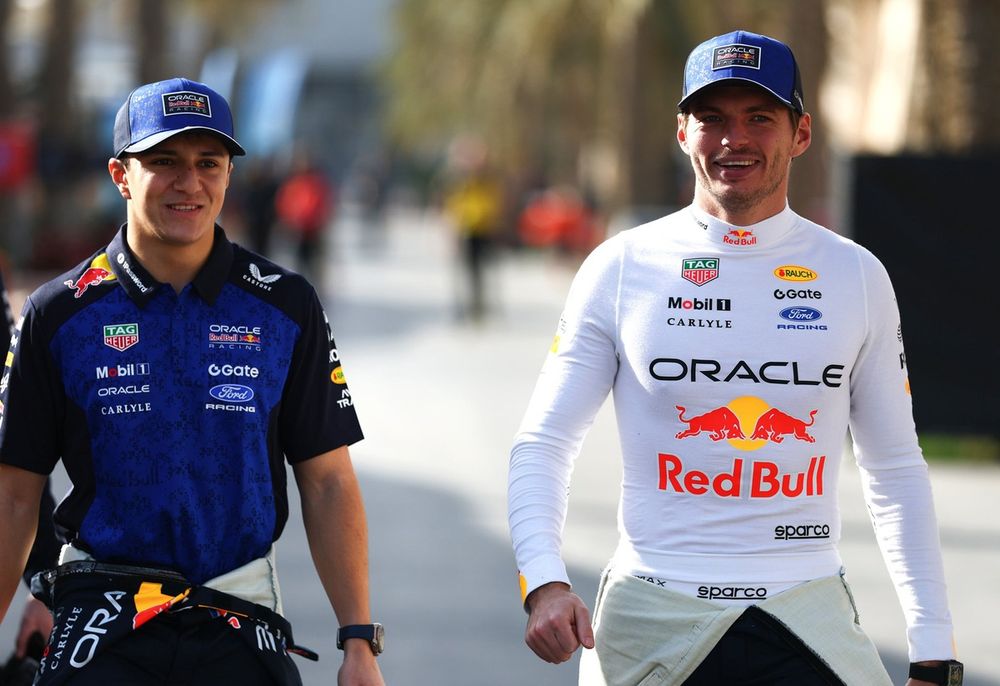 Max Verstappen, Red Bull Racing, Isack Hadjar, Red Bull Racing