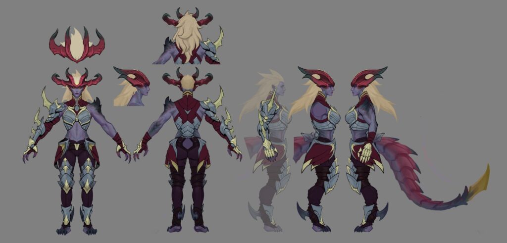 Shyvana Rework Concept Art