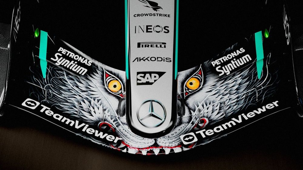 Mercedes Japanese GP livery