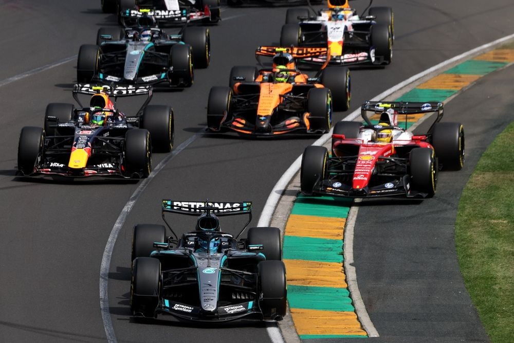 Mercedes outqualified its customer teams in Australia and finished well ahead in the race