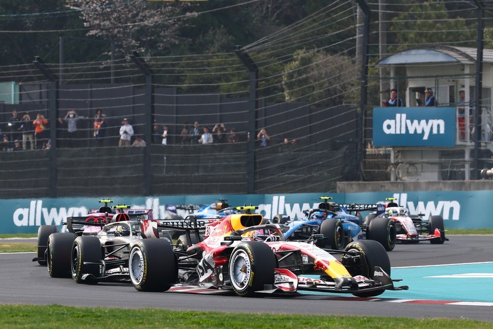 Bortoleto lost five places at the start in Japan