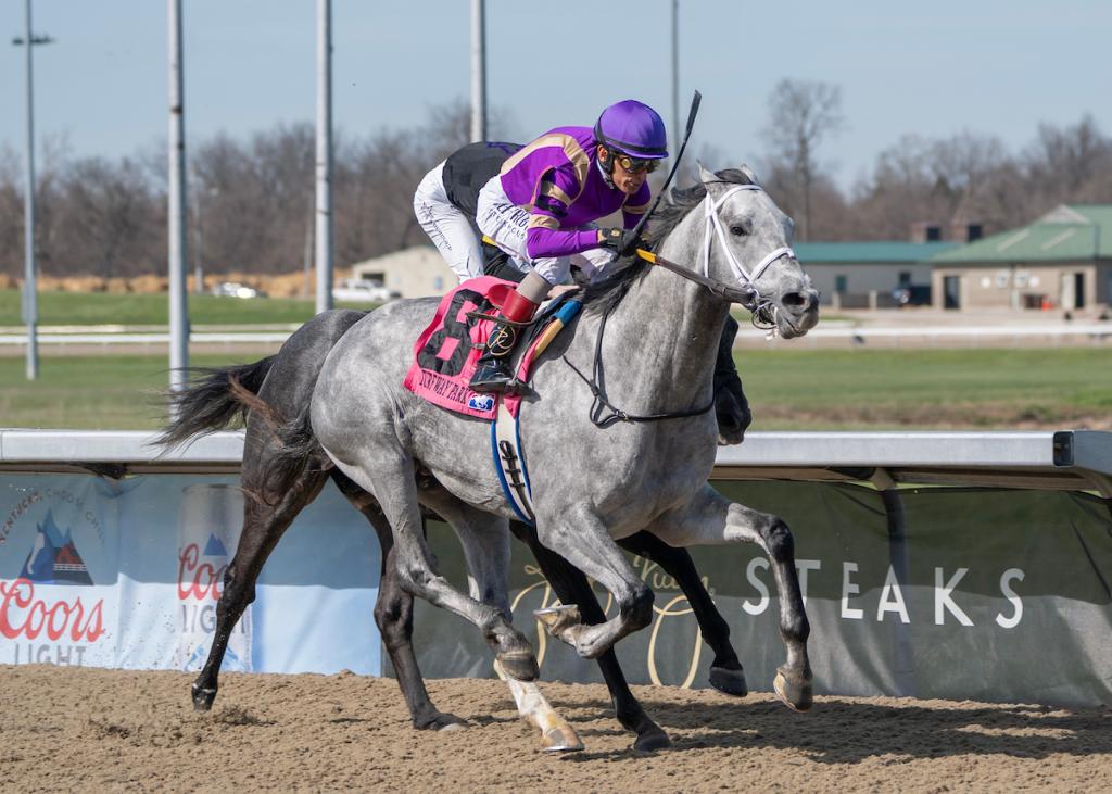 Bull by the Horns, the winner of the Rushaway Stakes (Imagery provided by Eclipse Sportswire)