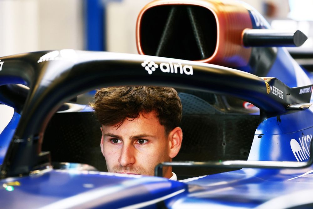 Martins has split his duties across two simulator setups based in Grove
