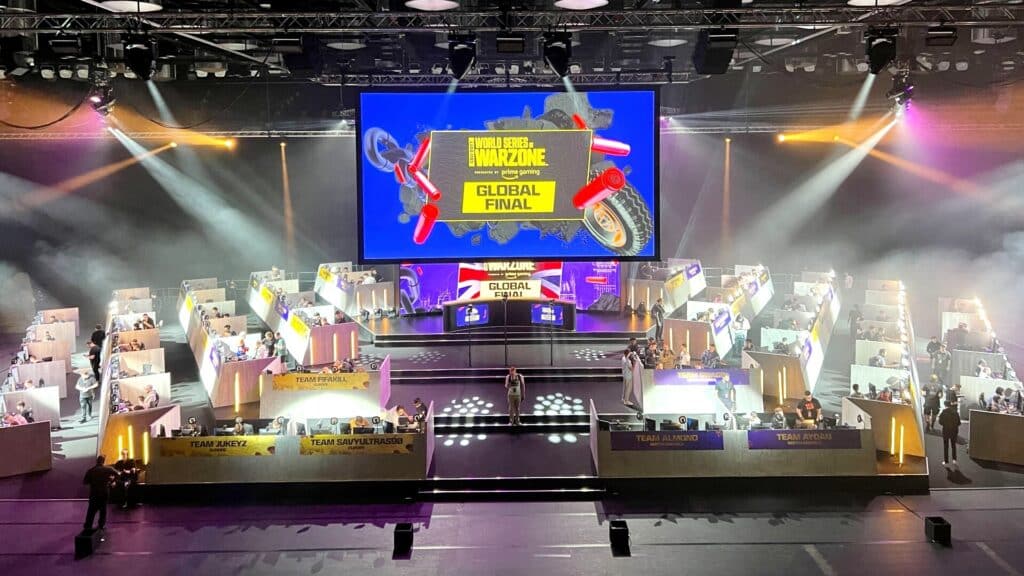 world series of warzone stage