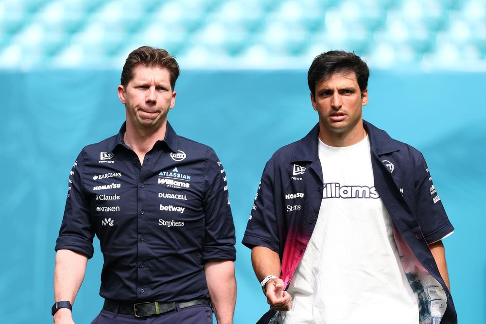 Carlos Sainz, Williams, James Vowles, Williams