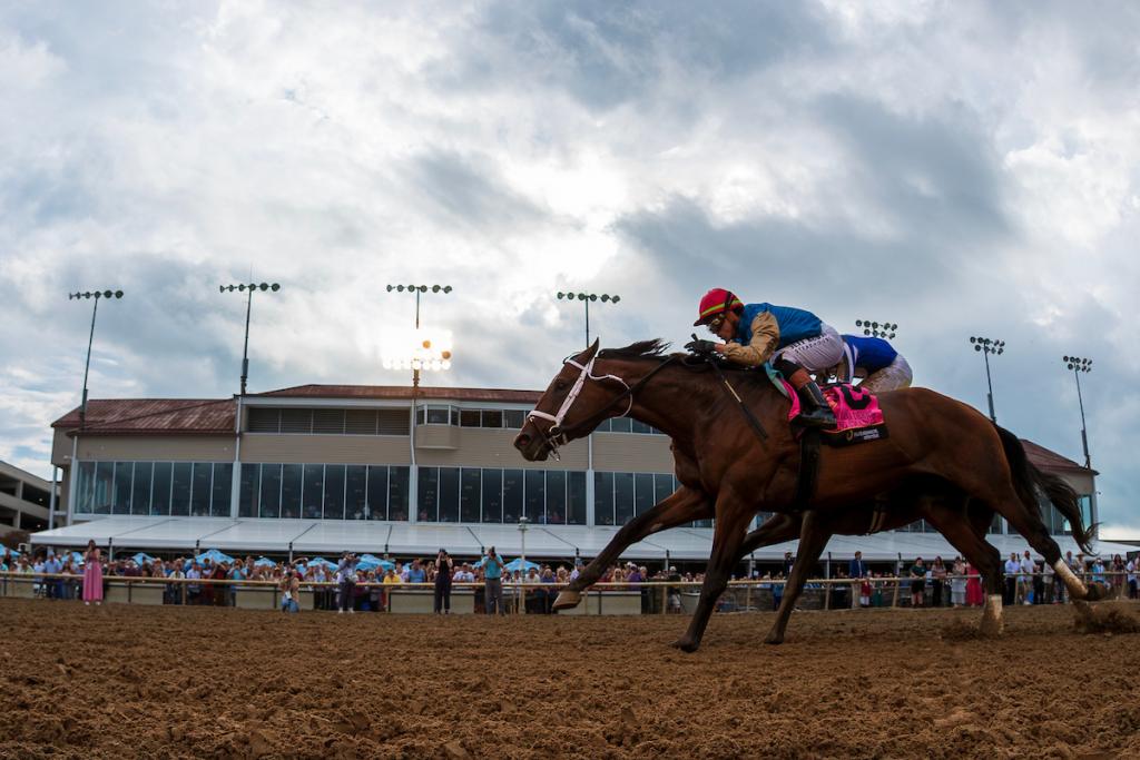Leading Change, who claimed the Indiana Derby (Eclipse Sportswire)