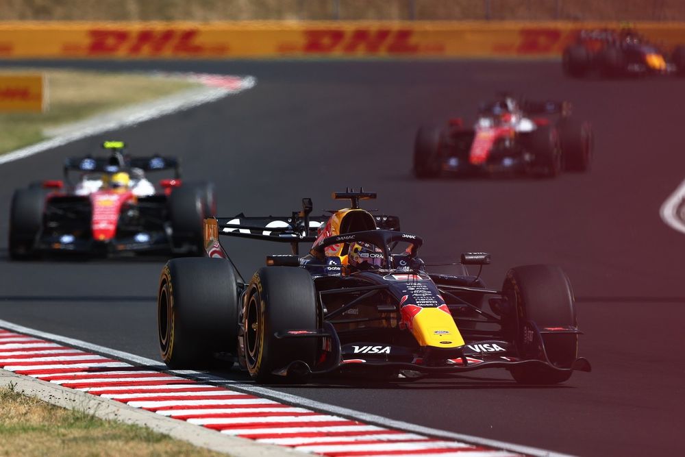 Lewis Hamilton, Ferrari, Max Verstappen, Red Bull Racing