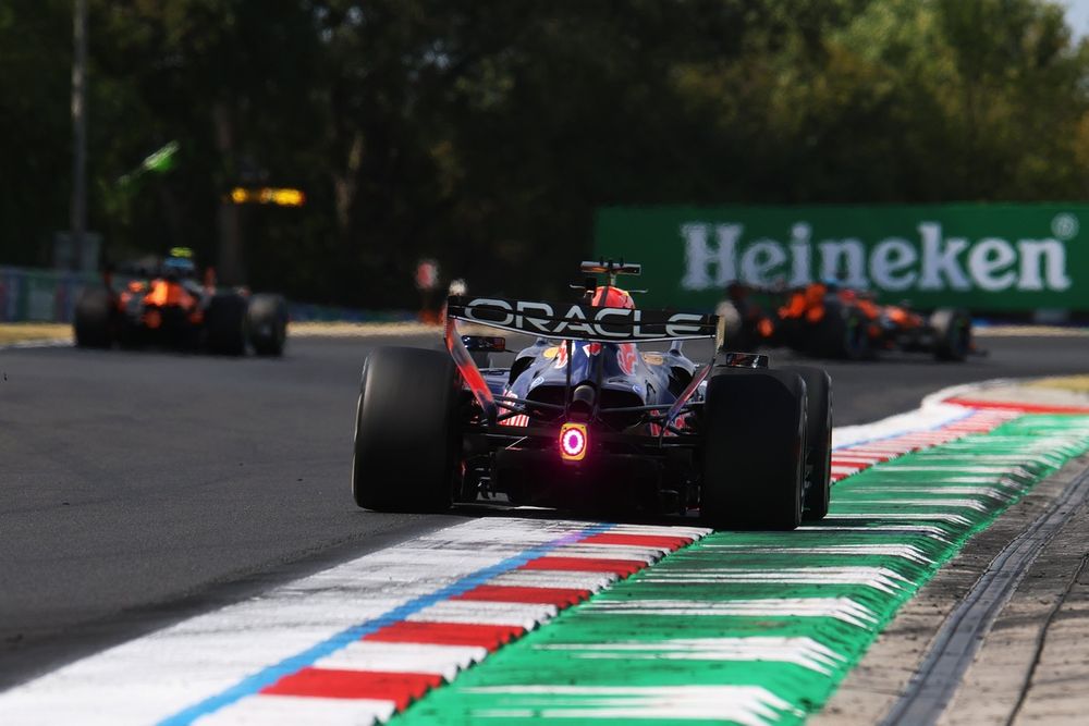 Max Verstappen in the Red Bull Racing car