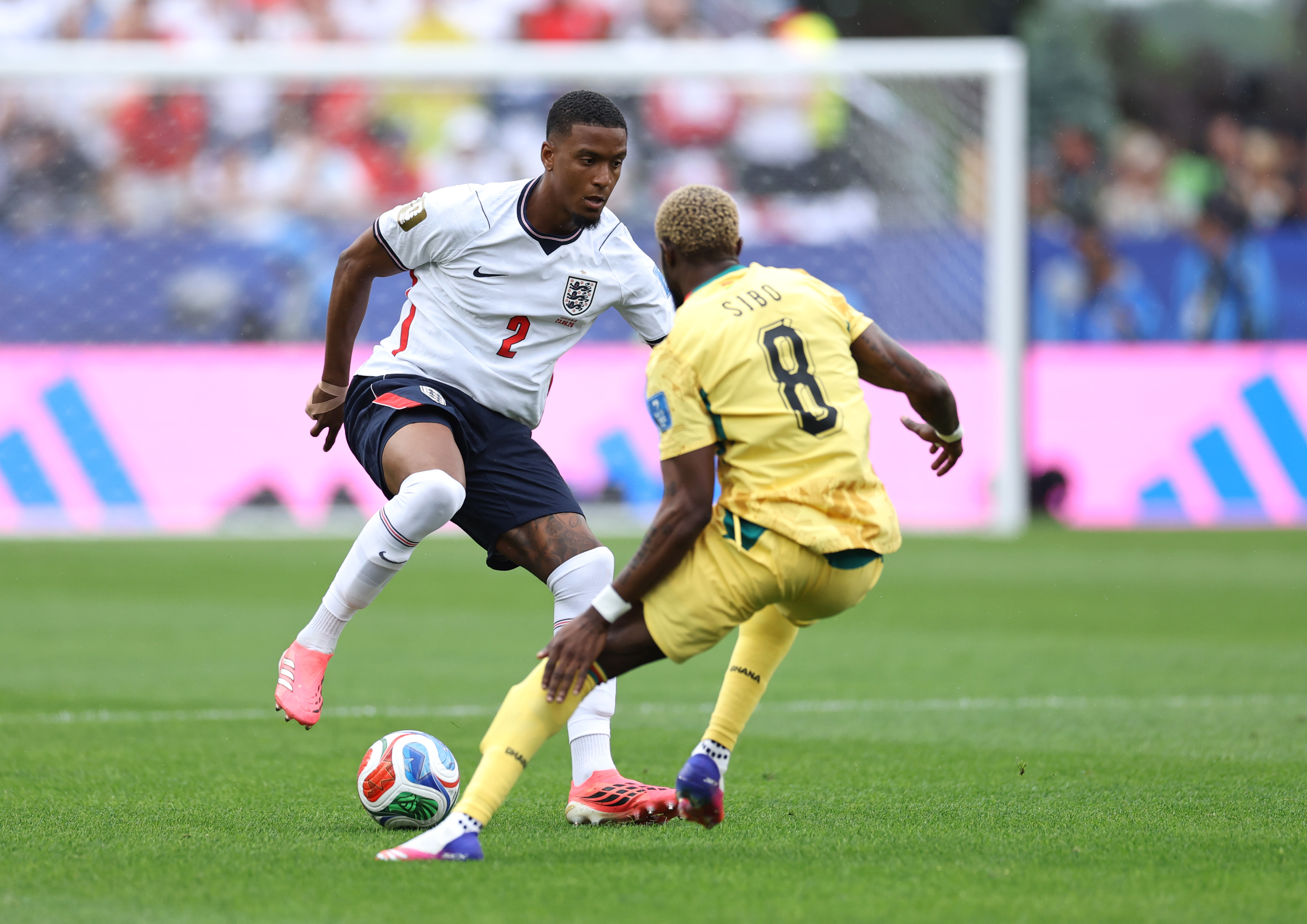 Ezri Konsa against Ghana