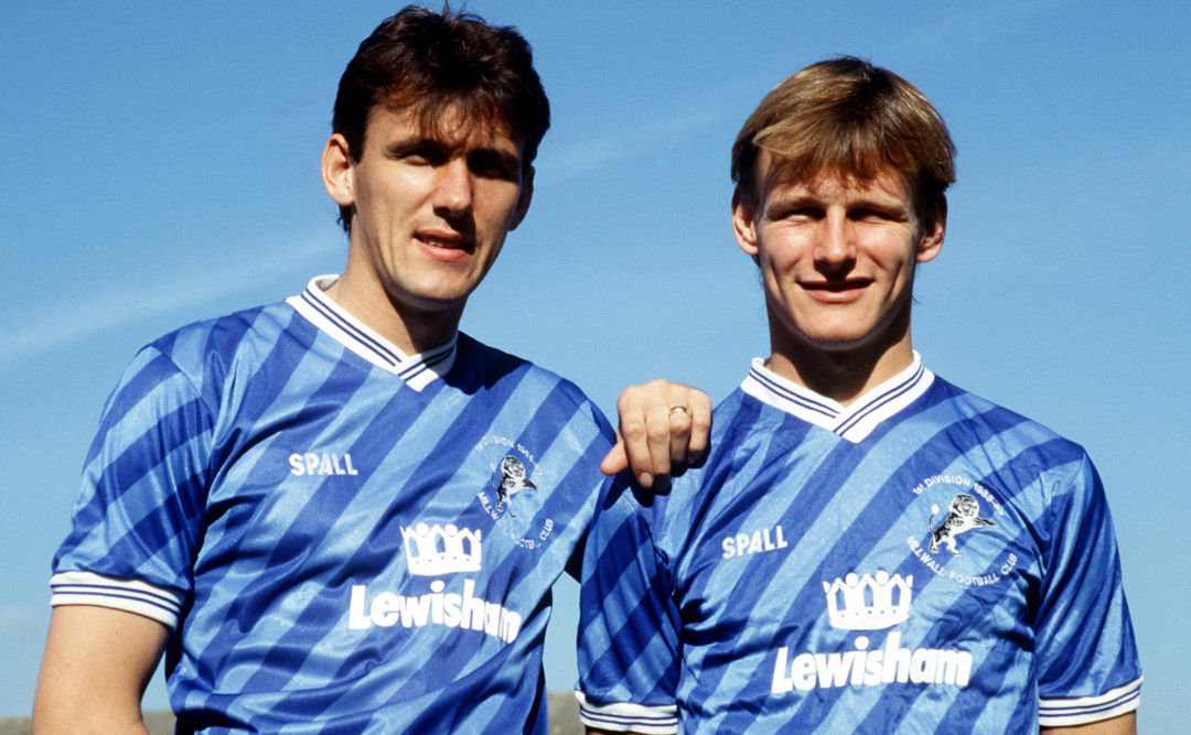 Tony Cascarino and Teddy Sheringham