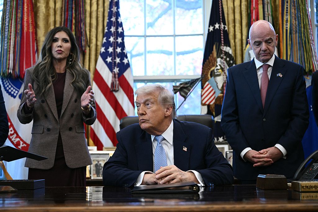 Donald Trump and Gianni Infantino have developed a close relationship
